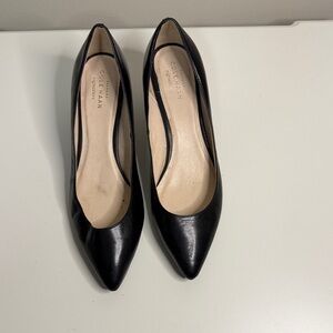Cole Haan Women's Black Pointed Flats
